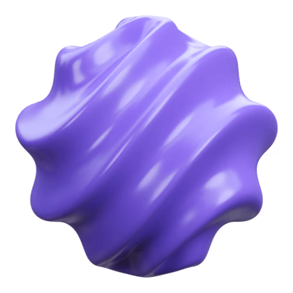 Abstract 3D Shape Right